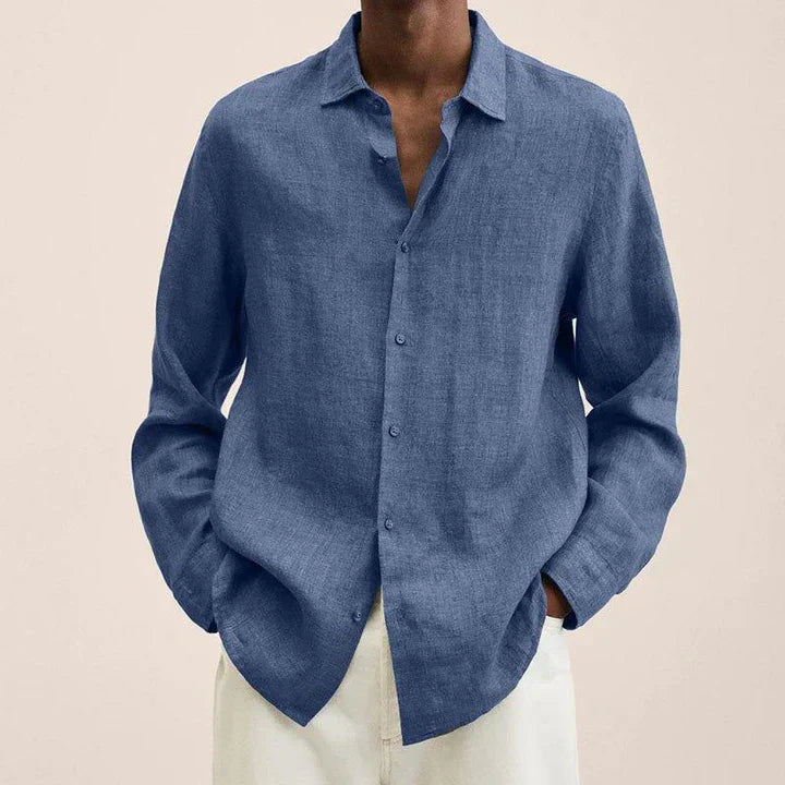 Chemise en lin élégante pour hommes : la légèreté rencontre la polyvalence