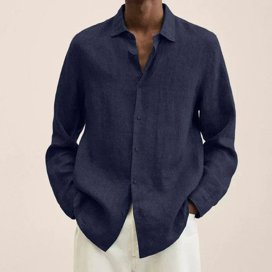 Chemise en lin élégante pour hommes : la légèreté rencontre la polyvalence